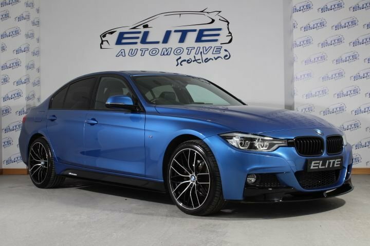 BMW 3 Series 2.0 320D M Sport Saloon X-drive 4-Door Blue