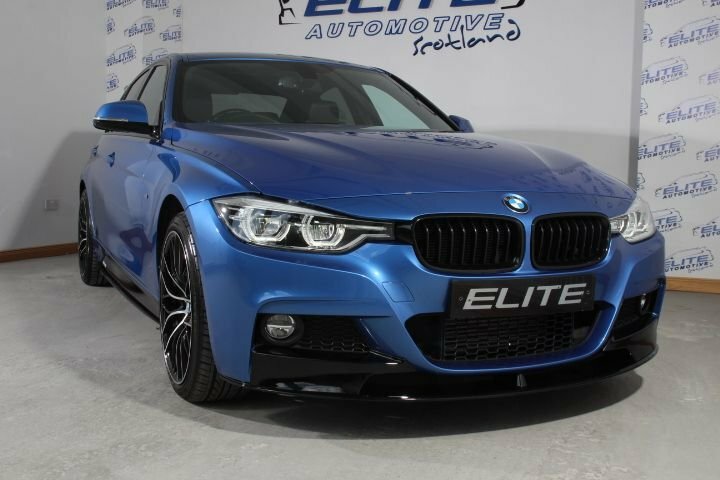 BMW 3 Series 2.0 320D M Sport Saloon X-drive 4-Door DT18FYZ Blue #4