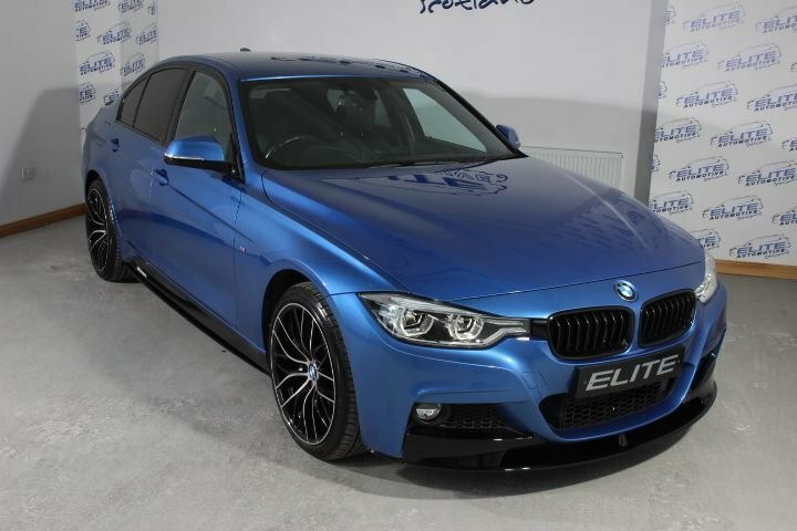 BMW 3 Series 2.0 320D M Sport Saloon X-drive 4-Door DT18FYZ Blue #3