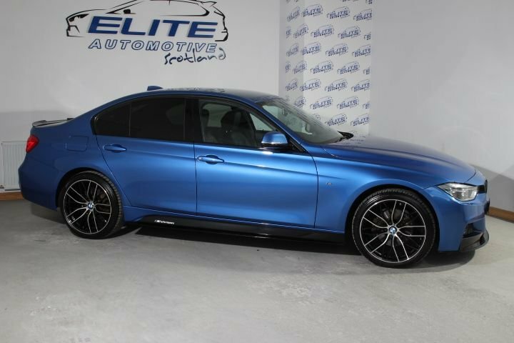 BMW 3 Series 2.0 320D M Sport Saloon X-drive 4-Door DT18FYZ Blue #2