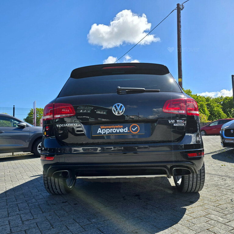 Volkswagen Touareg V6 R-line Tdi Bluemotion Technology UNZ8194 Black #6