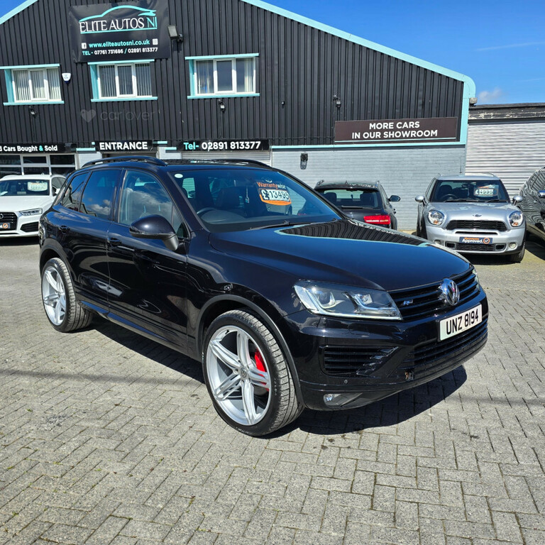 Volkswagen Touareg V6 R-line Tdi Bluemotion Technology UNZ8194 Black #3