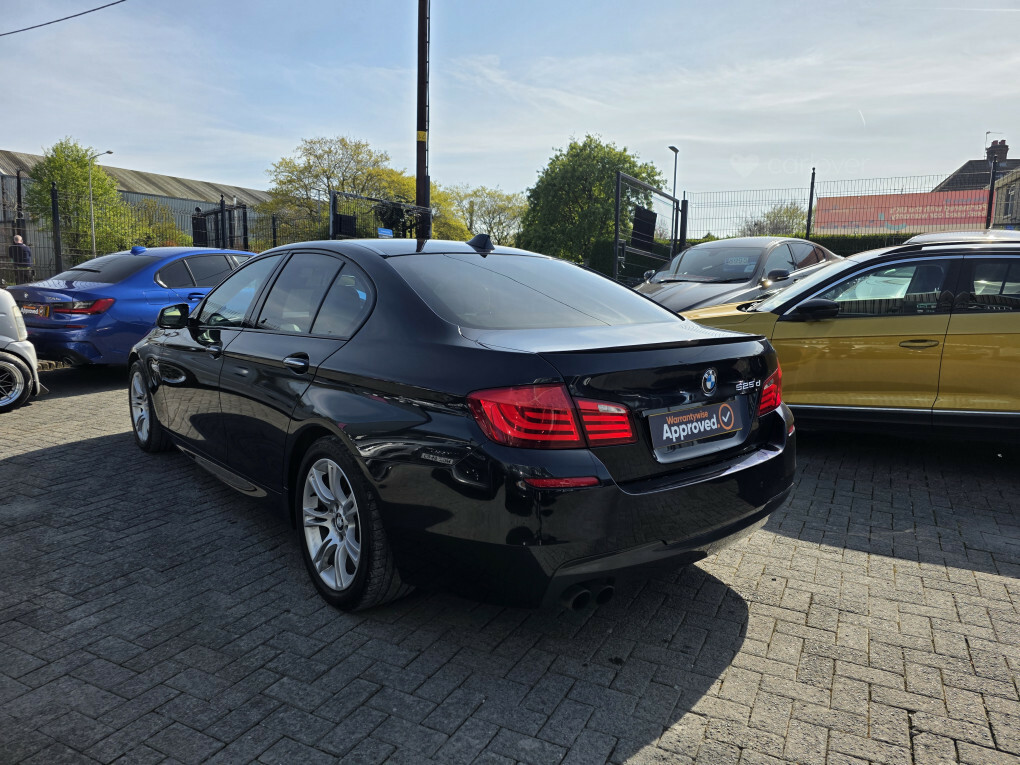 BMW 5 Series 525D M Sport YK13EEJ Black #3