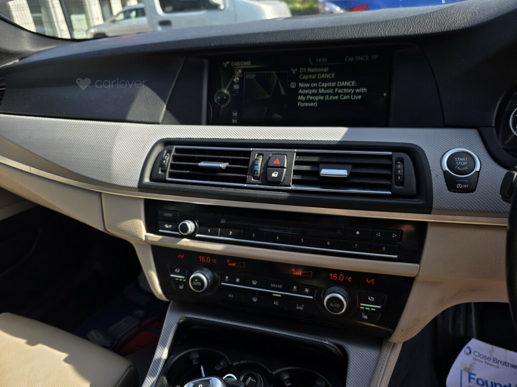 BMW 5 Series 525D M Sport YK13EEJ Black #4