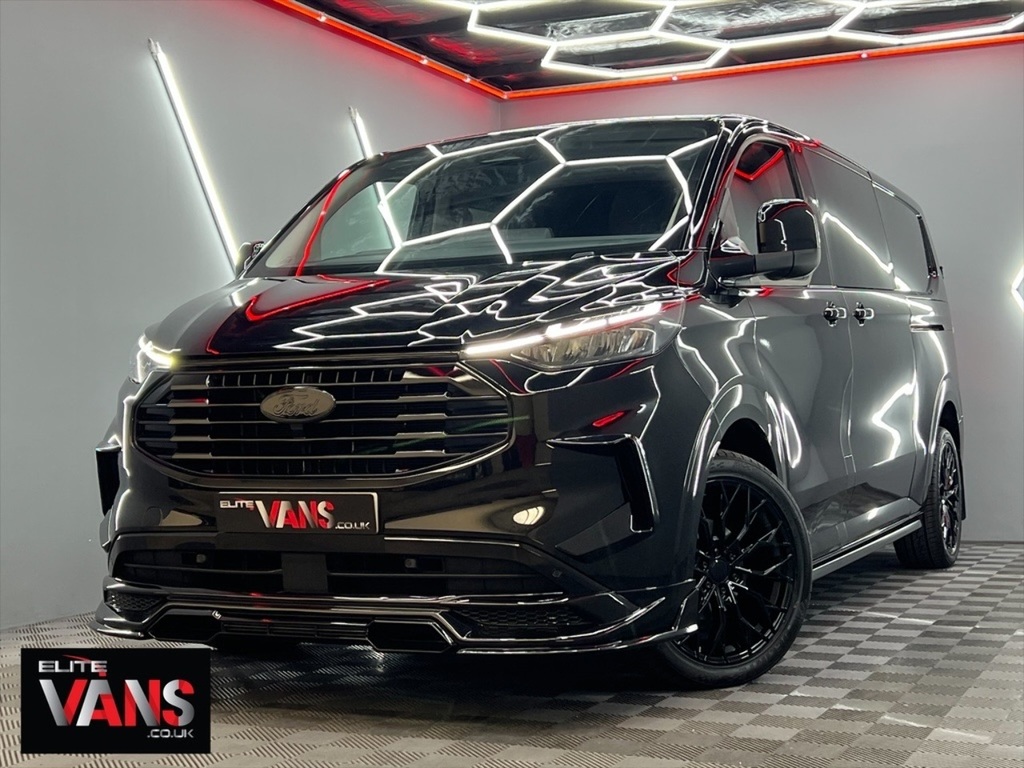 Ford Transit Custom Dciv L2 320 Limited Elite Edition Lwb 136 Black