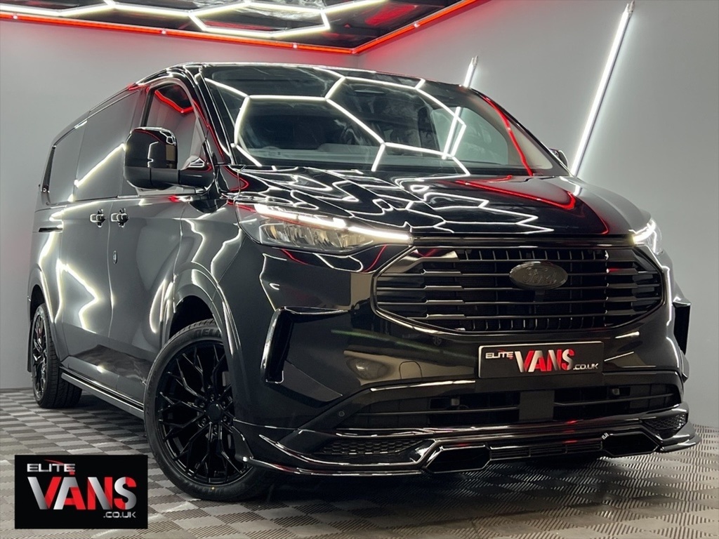 Ford Transit Custom Dciv L2 320 Limited Elite Edition Lwb 136 Black #3