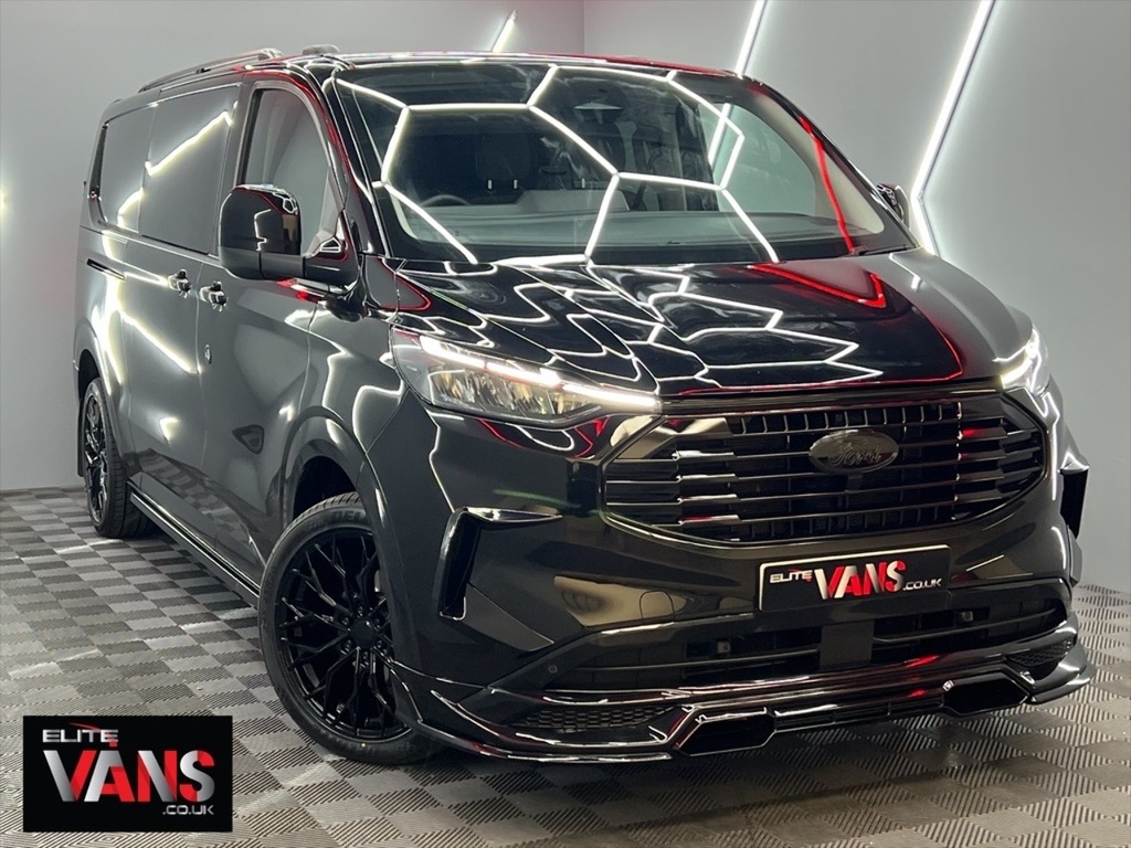 Ford Transit Custom Dciv L2 320 Limited Elite Edition Lwb 136 Black #4