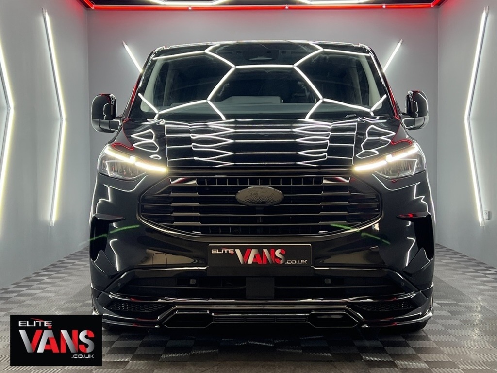 Ford Transit Custom Dciv L2 320 Limited Elite Edition Lwb 136 Black #2