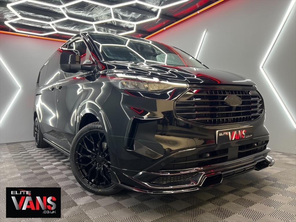 Ford Transit Custom Dciv L2 320 Limited Elite Edition Lwb 136 Black #6