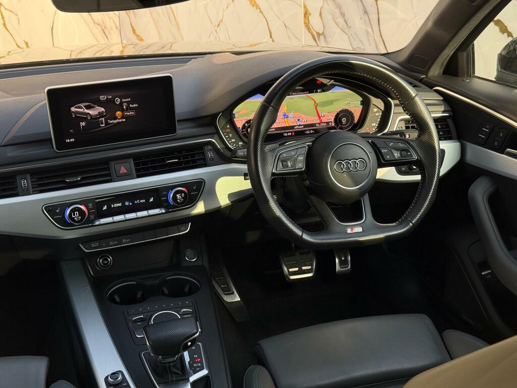 Audi A4 3.0 Tdi V6 S Line Tiptronic Quattro Euro 6 Ss 4 Black #4