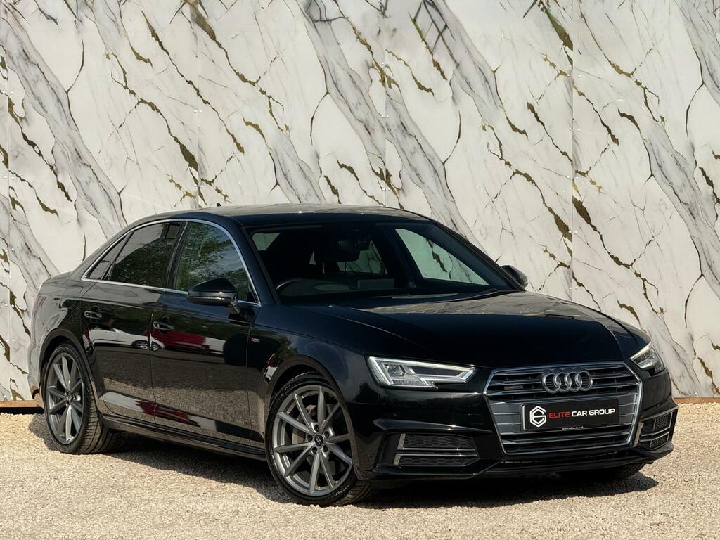 Audi A4 3.0 Tdi V6 S Line Tiptronic Quattro Euro 6 Ss 4 Black