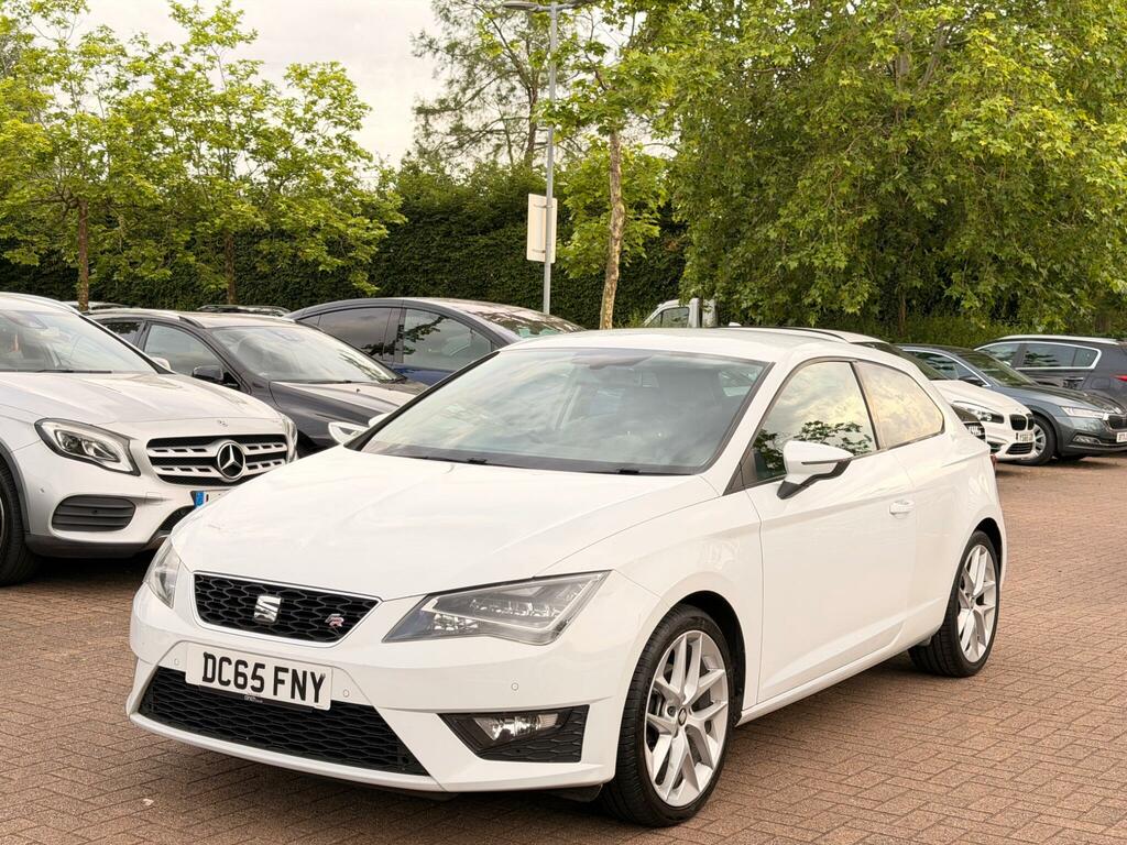 Seat Leon 1.4 Ecotsi Fr Sport Coupe Dsg Euro 6 Ss DC65FNY White #3
