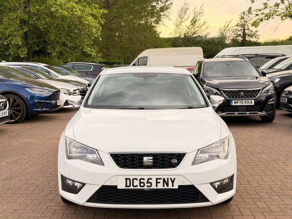 Seat Leon 1.4 Ecotsi Fr Sport Coupe Dsg Euro 6 Ss DC65FNY White #2