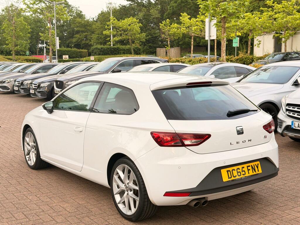 Seat Leon 1.4 Ecotsi Fr Sport Coupe Dsg Euro 6 Ss DC65FNY White #4