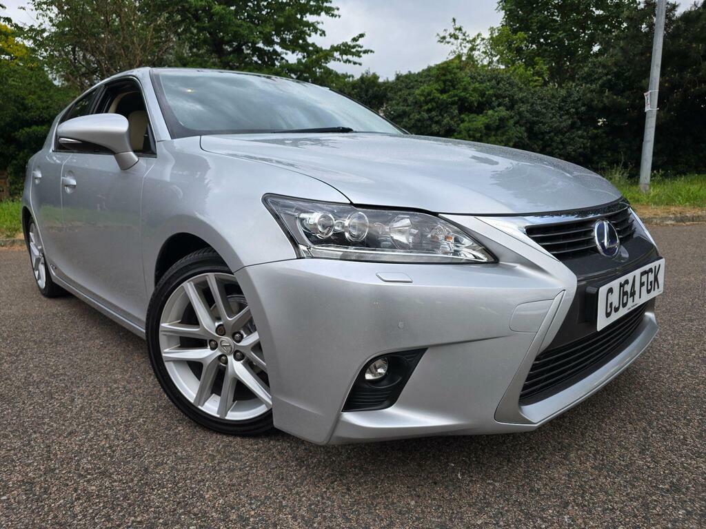 Lexus CT 1.8 200H Premier Hatchback GJ64FGK Silver #6