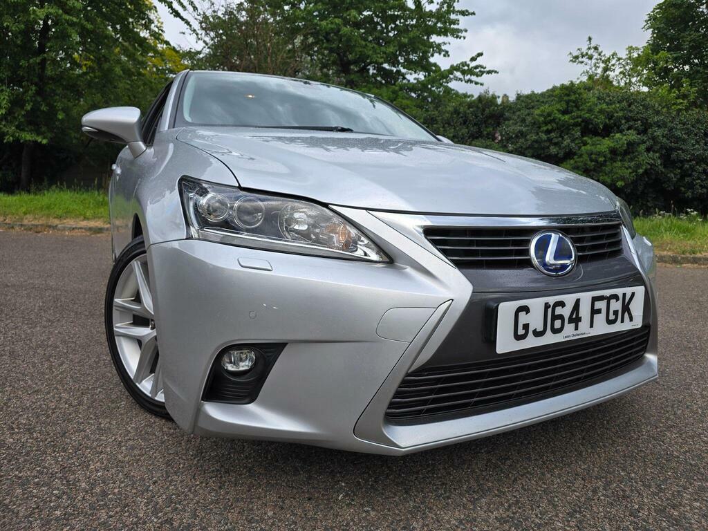 Lexus CT 1.8 200H Premier Hatchback GJ64FGK Silver #2