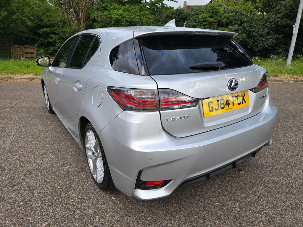 Lexus CT 1.8 200H Premier Hatchback GJ64FGK Silver #4