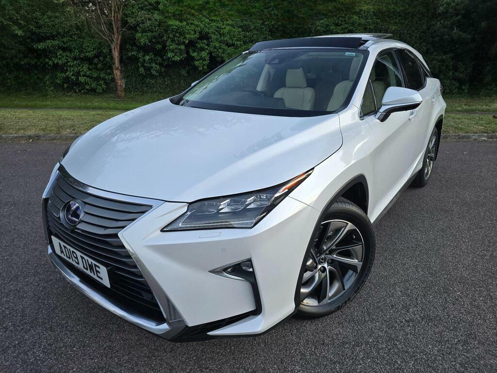 Lexus RX 3.5 450H V6 Takumi Suv AD19DWE White #6