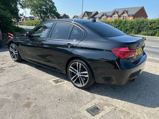 BMW 3 Series 2018 2.0 320D M Sport Shadow Edition Saloon Di YC18HGZ Black #2