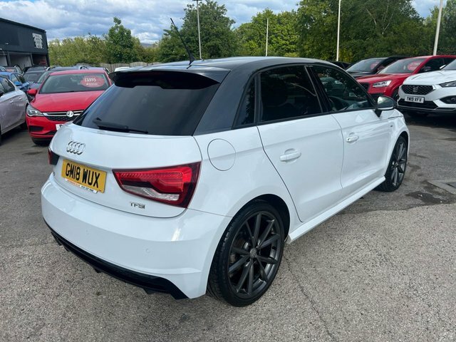 Audi A1 2018 1.4 Tfsi Black Edition Sportback S GM18WUX White #3