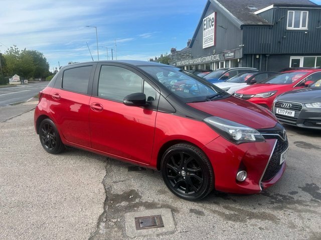 Toyota Yaris 2017 1.33 Dual Vvt-i Design Hatchback M Red