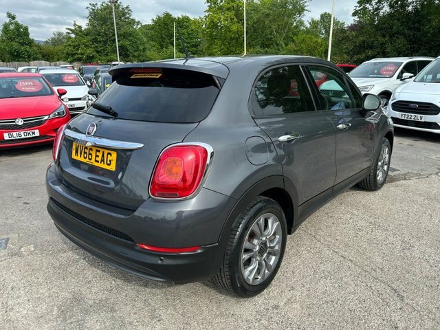 Fiat 500X 2016 1.6 Multijetii Pop Star Suv WV66EAG Grey #3