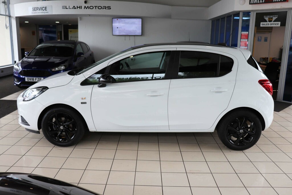 Vauxhall Corsa Griffin EJ68NJU White #5