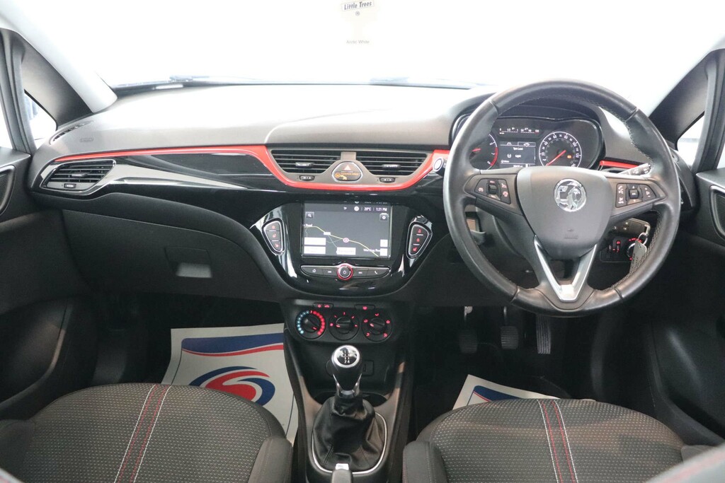 Vauxhall Corsa Griffin EJ68NJU White #3