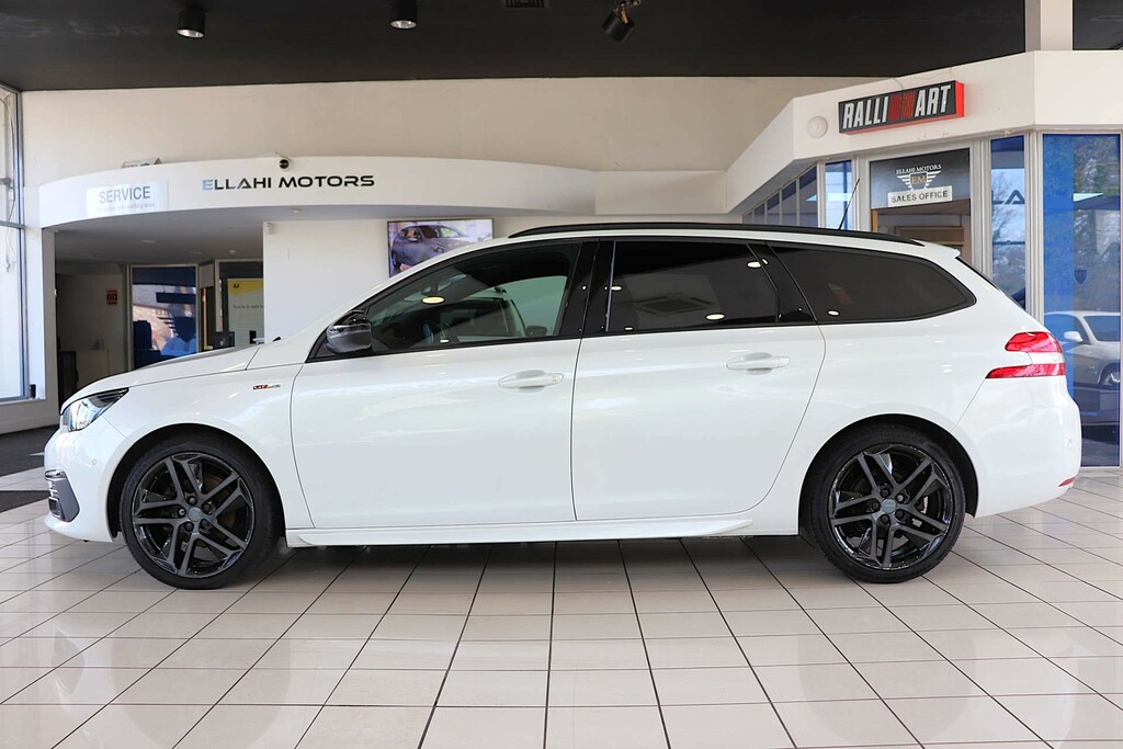 Peugeot 308 SW Gt Line Sw Puretech Ss White #5
