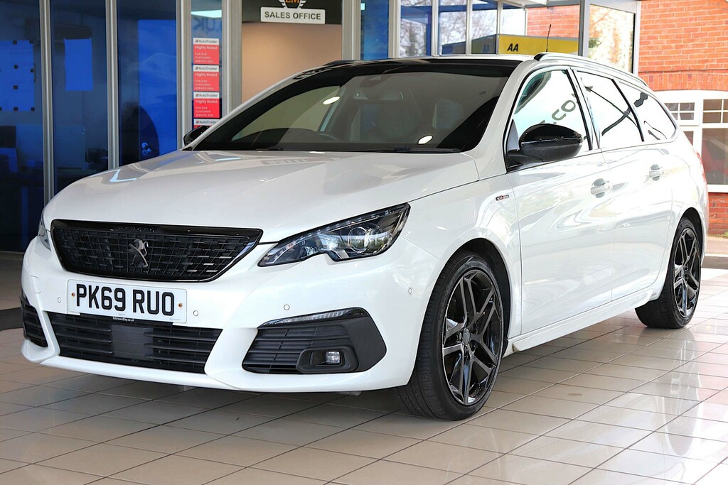 Peugeot 308 SW Gt Line Sw Puretech Ss White #2