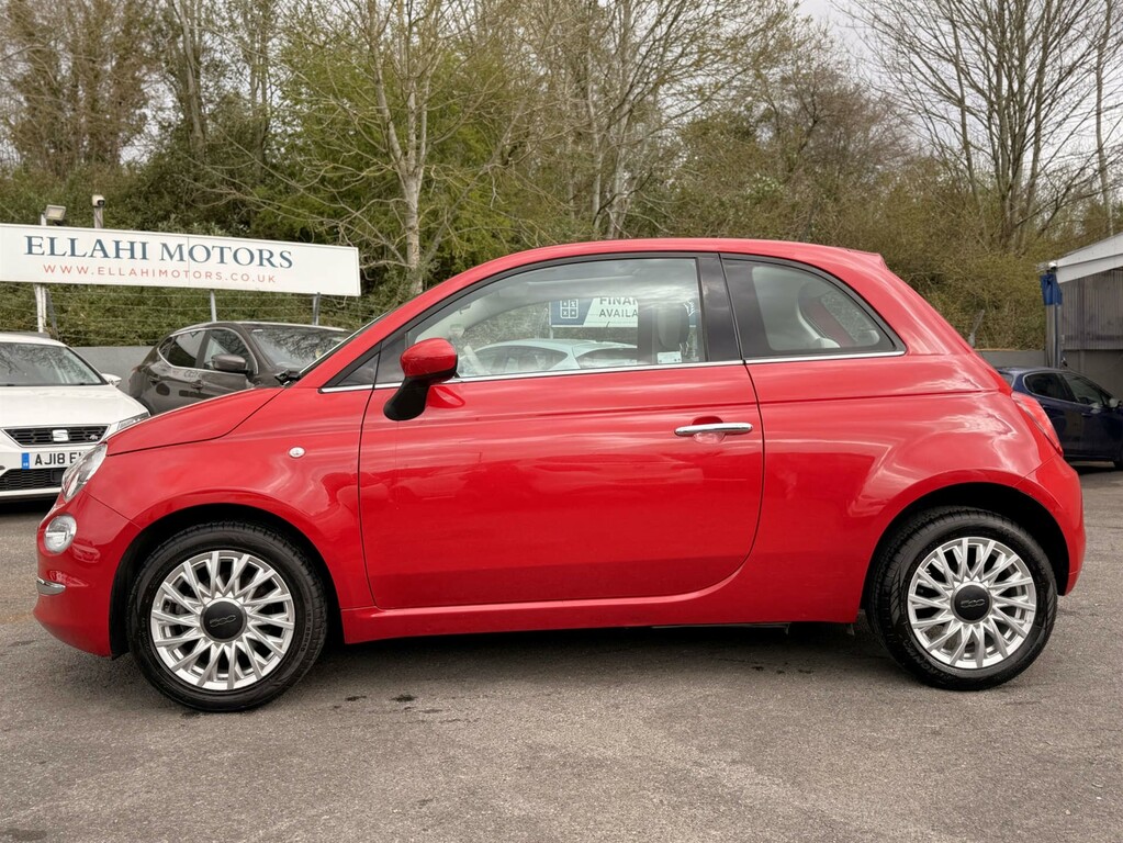 Fiat 500 Lounge Red #5