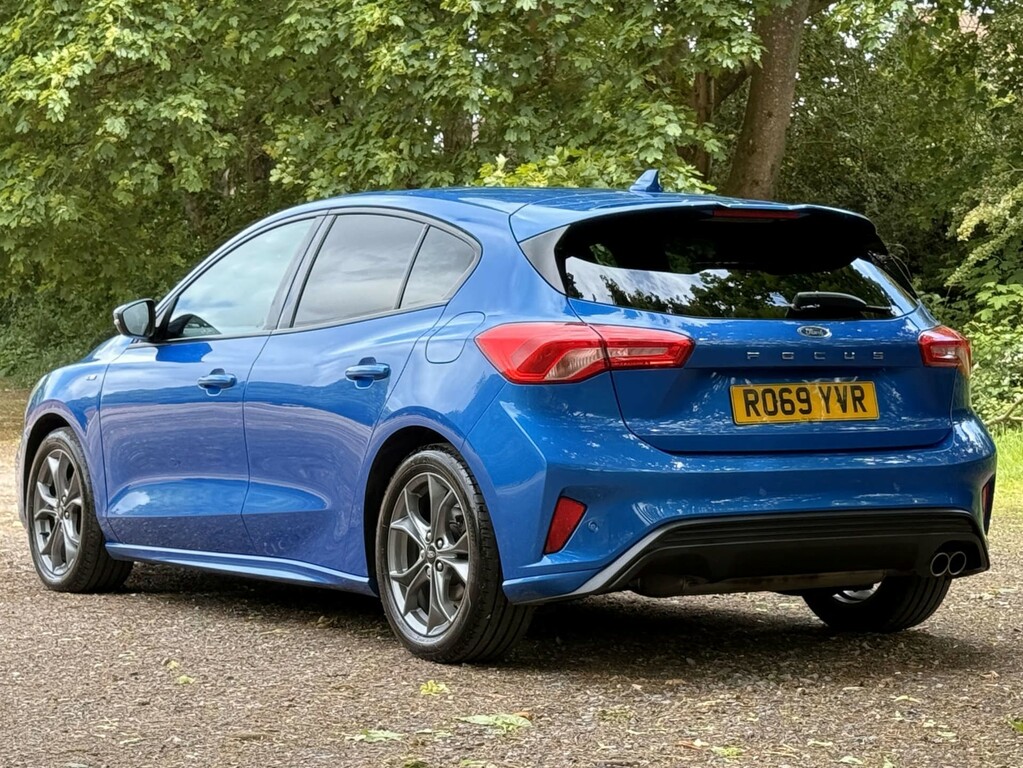 Ford Focus 1.0T Ecoboost St-line Hatchback Euro RO69YVR Blue #6