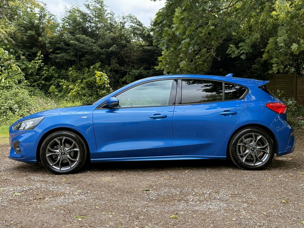 Ford Focus 1.0T Ecoboost St-line Hatchback Euro RO69YVR Blue #5