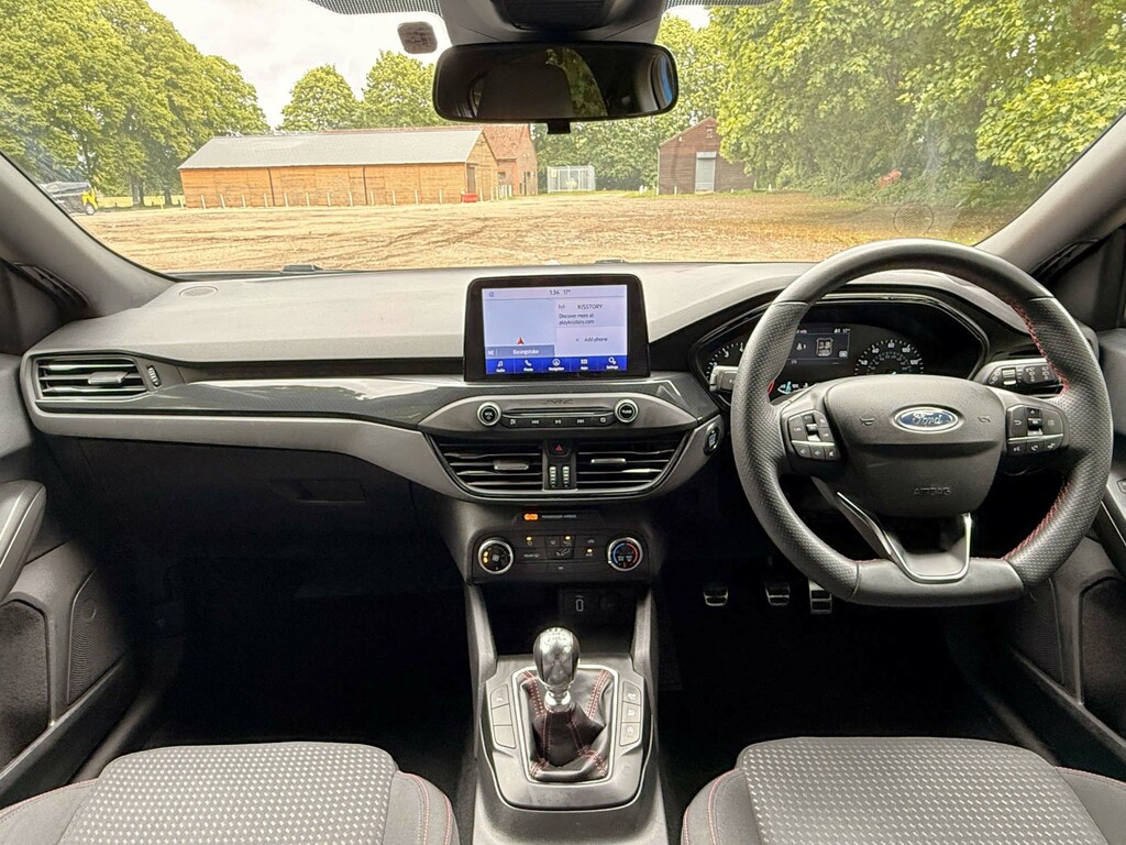 Ford Focus 1.0T Ecoboost St-line Hatchback Euro RO69YVR Blue #3