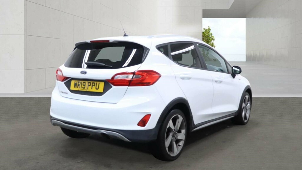 Ford Fiesta 1.0T Ecoboost Gpf Active 1 Hatchback WR19PPU White #4