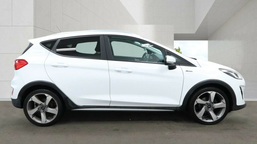Ford Fiesta 1.0T Ecoboost Gpf Active 1 Hatchback WR19PPU White #5