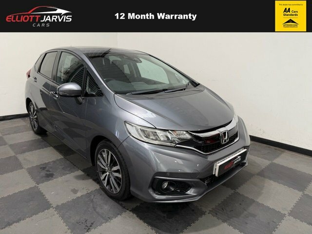 Honda Jazz 1.3 I-vtec Ex Hatchback Cvt Euro 6 S S Grey