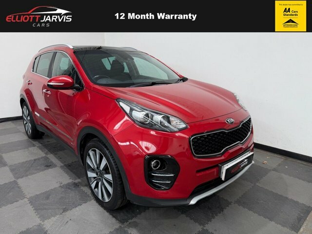 Kia Sportage 2.0 Crdi Kx-3 Suv Awd Euro 6 134 Red