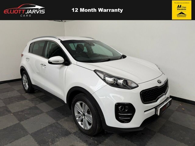 Kia Sportage 1.7 Crdi 2 Suv Euro 6 S S 114 White