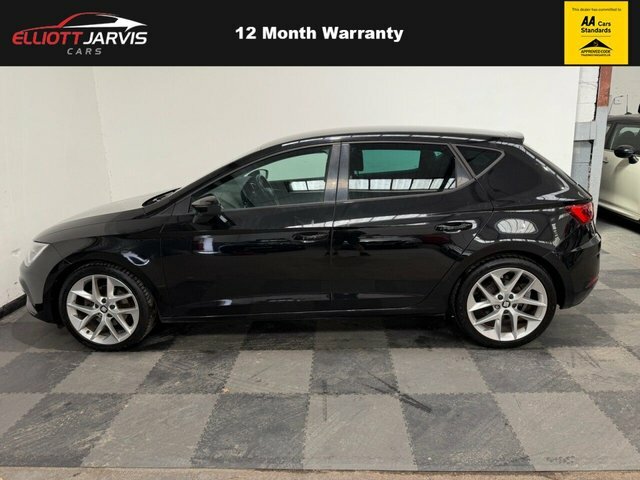 Seat Leon 1.4 Tsi Fr Technology Hatchback YH68XJY Black #4
