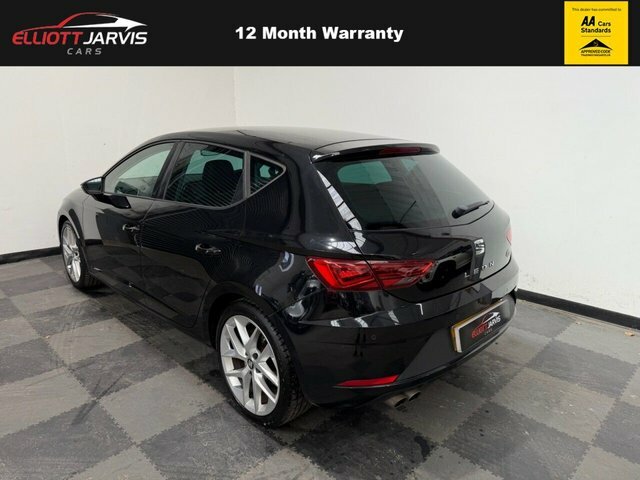 Seat Leon 1.4 Tsi Fr Technology Hatchback YH68XJY Black #3