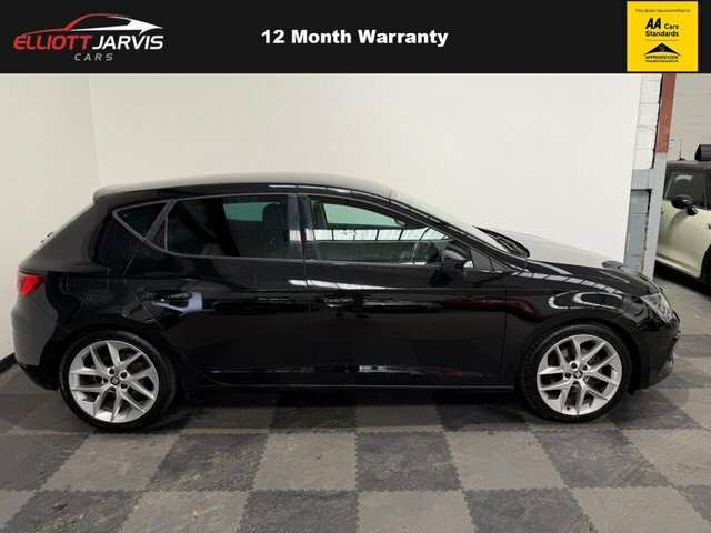 Seat Leon 1.4 Tsi Fr Technology Hatchback YH68XJY Black #2