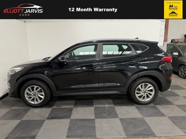 Hyundai Tucson 1.7 Crdi Blue Drive Se Nav Suv E BF67SSV Black #4