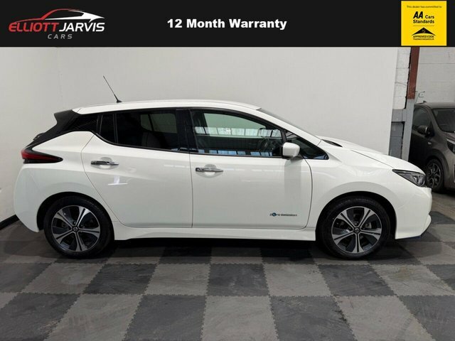 Nissan Leaf 62Kwh E Tekna Hatchback 217 Ps WF20CYX White #2