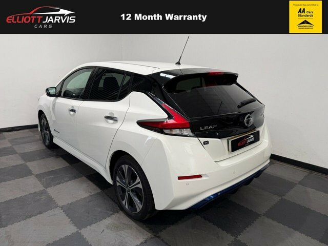Nissan Leaf 62Kwh E Tekna Hatchback 217 Ps WF20CYX White #3