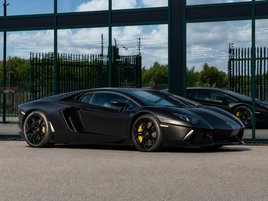 Lamborghini Aventador Coupe 6.5 V12 Lp 700-4 201161 Black
