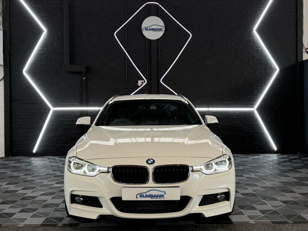 BMW 3 Series 2L M Sport YL16UXX White #3