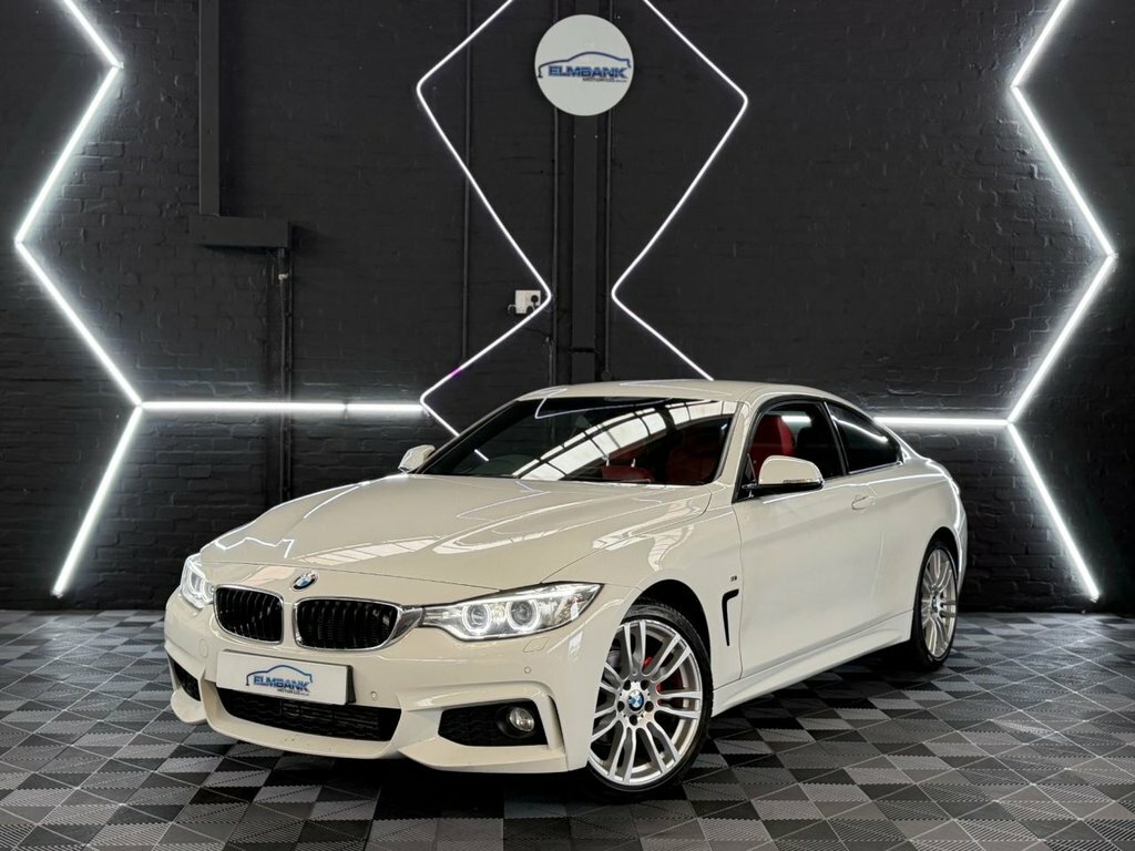 BMW 4 Series Gran Coupe 2L M Sport White