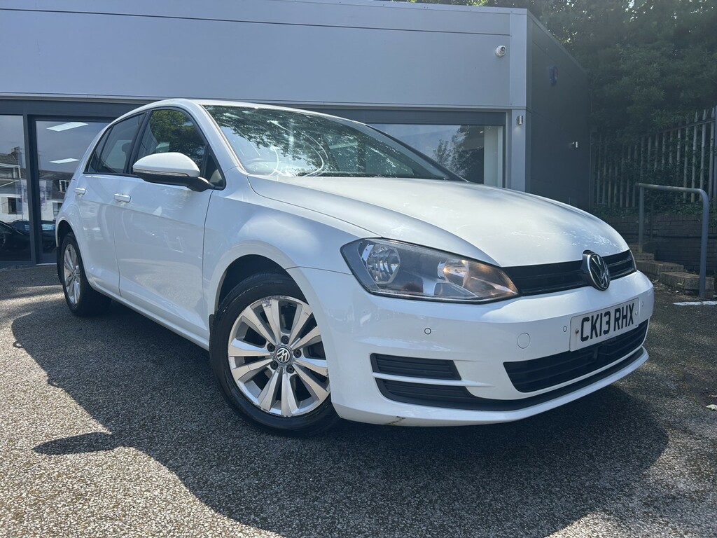 Volkswagen Golf Hatchback 1.6 Tdi Bluemotion Tech Se 2013 White