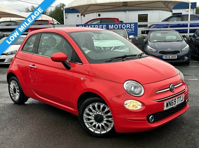 Fiat 500 1.2 Lounge Edition Hatchback Pink